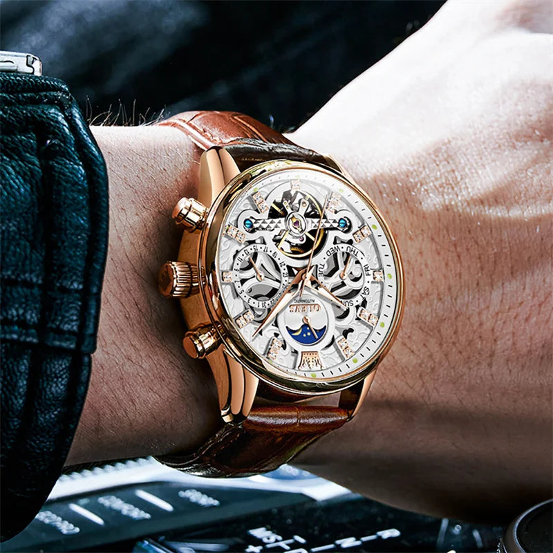 Relógio Masculino Luxo Orvieto